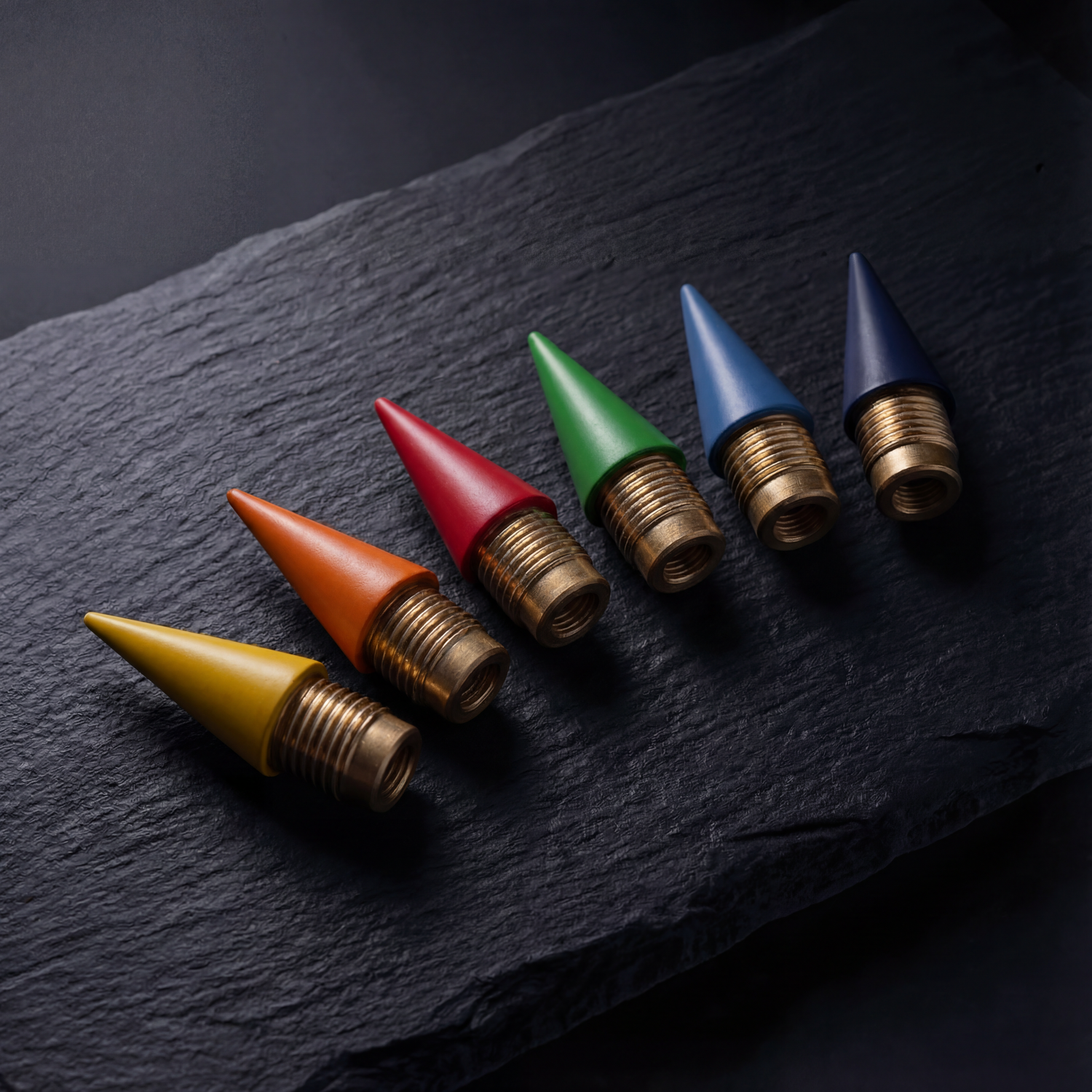 Set of 6 refillable colored leads